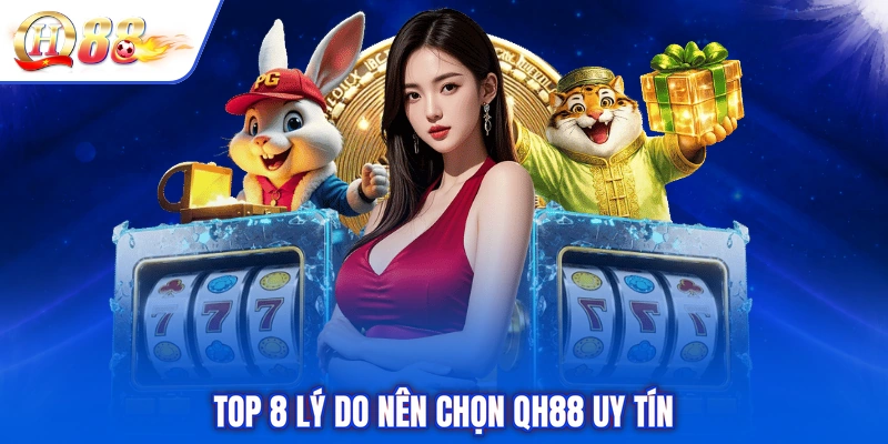 Top 8 lý do nên chọn QH88 uy tín